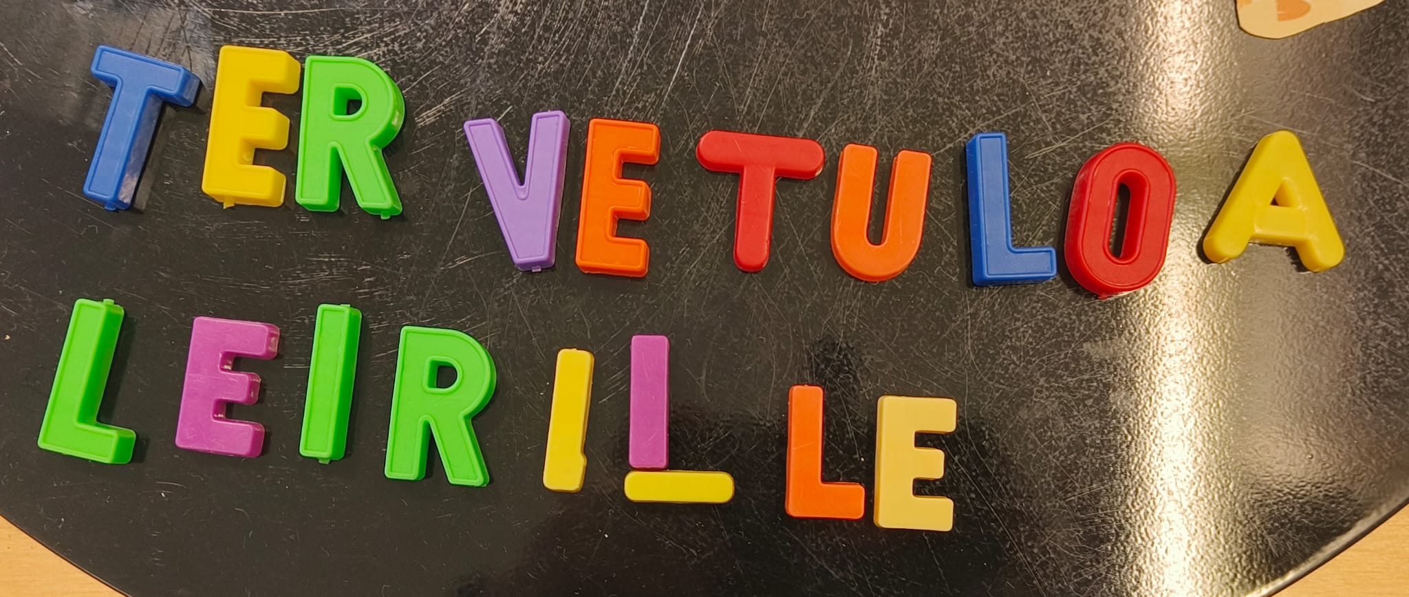 tervetuloa leirille kyltti