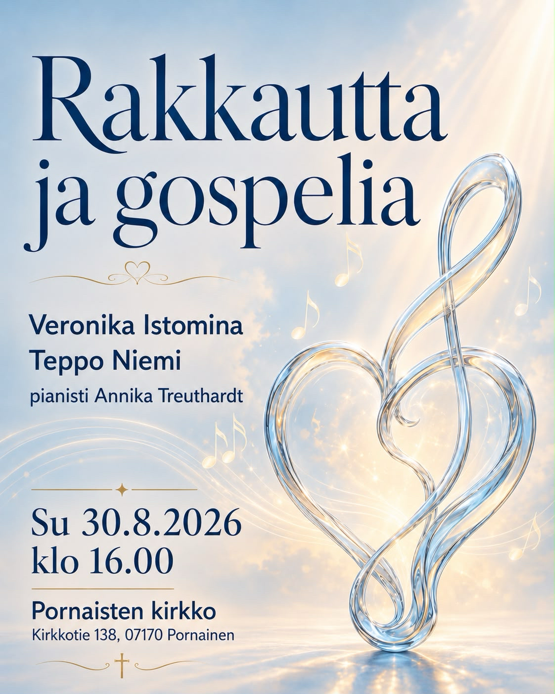 Rakkautta ja gospelia konsertti